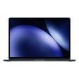 MacBook Air 15" (2024), M3, RAM 8GB, SSD 256GB, mezzanotte, AZERTY ricondizionato